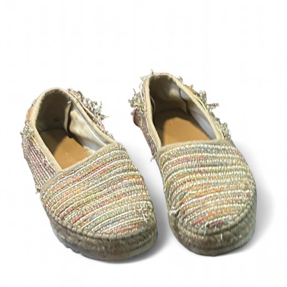 Toni pons woven raffia espadrille